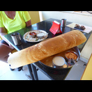 Masala Dosa für Diez und Kokosnuss Uthappam für Dagmar